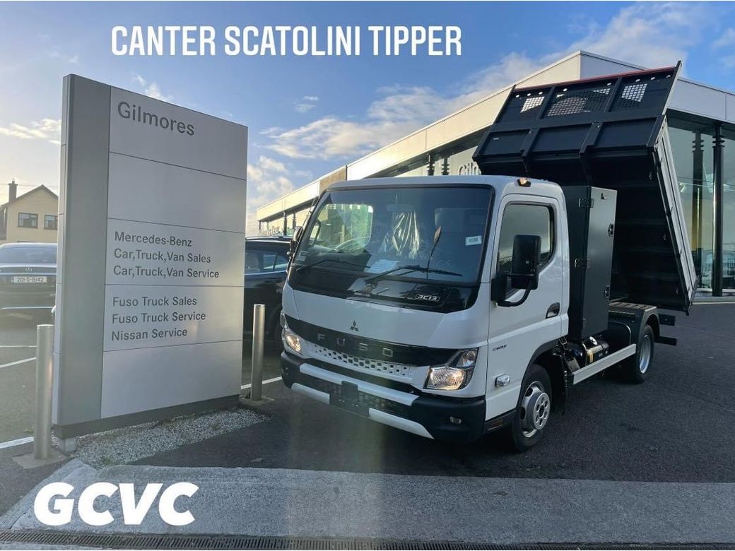 Image for 2025 Mitsubishi Canter 3C13 Scatolini Tipper + Tool Box