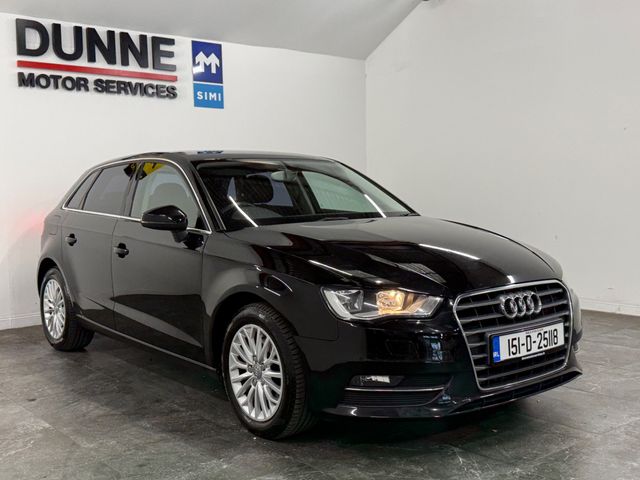 Image for 2015 Audi A3 **MULTI SERVICE HISTORY **2 KEYS **POP UP RADIO **REVERSING SENSORS **ADAPTIVE CRUISE CONTROL **AUTO START STOP **SAT NAV **TELEPHONE **POWER FOLD MIRRORS **HALF LEATHER HALF FABRIC SEATS **VOICE CONT
