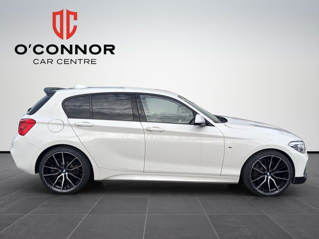 Image for 2017 BMW 1 Series "Pearl white looks, sporty spirit — the hatchback that makes every drive a little better"