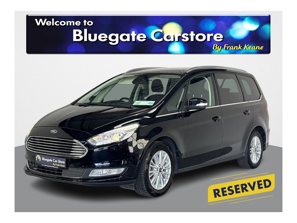 Image for 2019 Ford Galaxy TITANIUM 5DR 2.0 TD 150PS 6SPEED **TOUCHSCREEN INFOTAINMENT SYSTEM**CARPLAY**SURROUND PARKING SENSORS**REVERSE CAMERA**FRONT HEATED SEATS**FULL BLACK INTERIOR**LANE ASSIST**CRUISE CONTROL**
