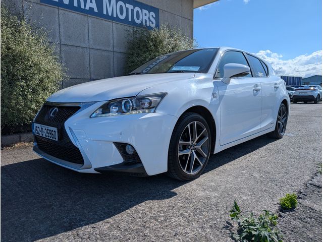 Image for 2015 Lexus CT F-SPORT X-LINE AUTOMATIC HYBRID 1.8 PETROL //FULL LEATHER HEATED SEATS//KEYLESS ENTRY//CRUISE CONTROL//