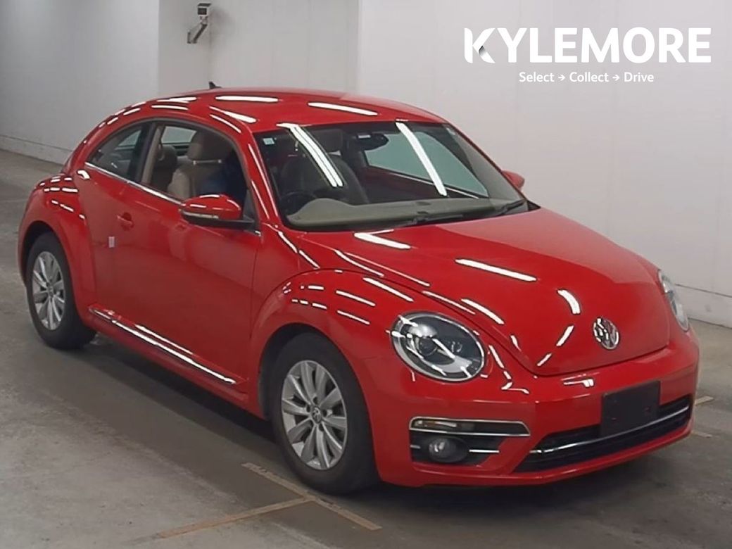 Image for 2016 Volkswagen Beetle 1.2 AUTOMATIC DESIGN EDITION - BEIGE LEATHER - FACTORY ALLOYS - COLOUR CODED INTERIOR - CRUISE CONTROL - HEATED SEAT - REAR CAMERA