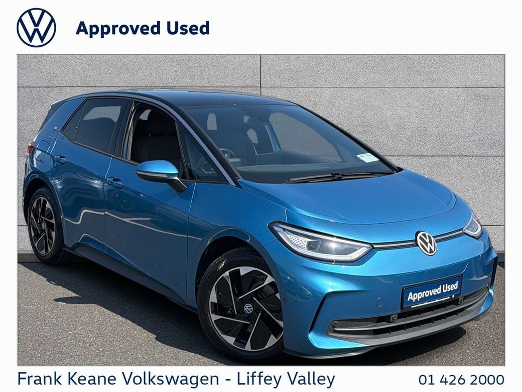 Image for 2024 Volkswagen ID.3 59KWH MATCH 204BHP *COSTA AZUL BLUE* *REAR VIEW CAMERA* *CARPLAY & ANDROID AUTO* *BATTERY CERTIFIED* *PCP FINANCE AVAILABLE*