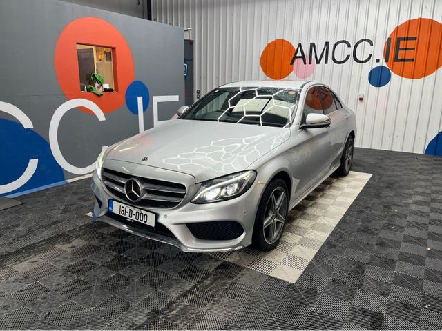 Image for 2018 Mercedes-Benz C Class €23950! 2018 C CLASS C220D AMG LINE AUTOMATIC / ONLY 62K KM / BLACK LEATHER INTERIOR