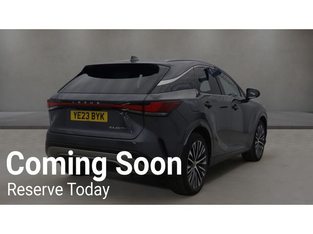Image for 2023 Lexus RX450h+ 2.5 PHEV (PREMIUM PLUS) 4WD AUTOMATIC **TOP SPEC / 21" ALLOY WHEELS / ACTIVE RADAR CRUISE / ELECTRIC BOOTLID / HEATED & COOLING SEATS / HEAD UP DISPLAY / 360 DEGREE CAMERA / WIRELESS PHONE CHARGING**