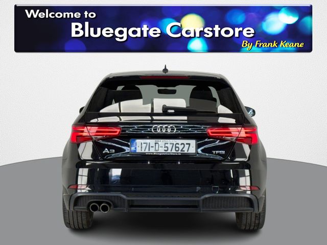 Image for 2017 Audi A3 S LINE TFSI 3DR BLACK EDITION**UPGRADED ALLOYS**MULTIFUNCTIONAL STEERING WHEEL**HALF LEATHER INTERIOR**DRIVE SELECT MODES**DIGITAL MEDIA DISPLAY**BLUETOOTH**DUAL CLIMATE CONTROL**FINANCE ARRANGED**