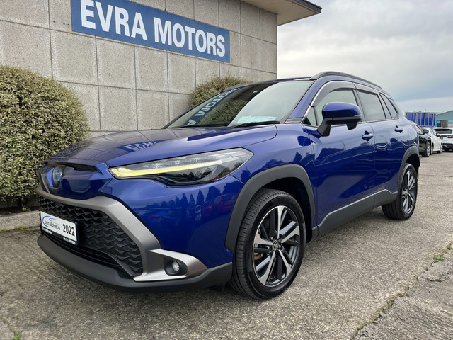 Image for 2022 Toyota Corolla Cross Z HYBRID AUTOMATIC 1.8 PETROL //HIGH SPEC//LOW MILES//REVERSE CAMERA//HALF LEATHER HEATED SEATS//KEYLESS ENTRY//ADAPTIVE CRUISE CONTROL//