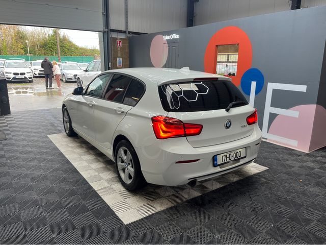 Image for 2017 BMW 1 Series €17950! 2017 BMW 1 SERIES AUTOMATIC 118D SPORTS 2.0L DIESEL / 79K KMS / ADAPTIVE CRUISE CONTROL, LANE ASSIST, REVERSE CAMERA & MORE