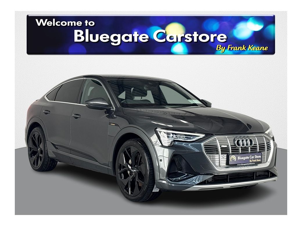 Image for 2022 Audi e-tron S LINE 55 QUATTRO SPORTBACK**NEW 22'' BLACK ALLOYS**HEATED LEATHER SEATS**TOUCH SCREEN MEDIA DISPLAY**APPLECARPLAY**REVERSE CAMERA**DRIVE SELECT MODES**ELECTRIC TAILGATE**FINANCE ARRANGED**