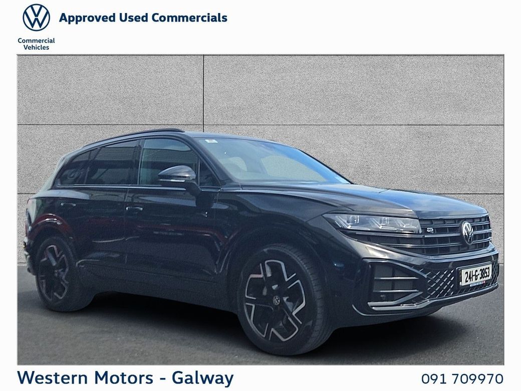 Image for 2024 Volkswagen Touareg CARistmas Drive Home a Deal!, R-Line 3.0TDI, Black Pack, 20" YORK Alloys, Power Folding Towbar, Vienna Leather Heated Seats, Air Suspension, Rear Camera, Adaptive Cruise, IQ Matrix Lights Plus Much Mo