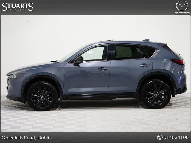 Image for 2022 Mazda CX-5 2.2D (150PS) HOMURA*ELECTRIC TAILGATE, KEYLESS, HEADS UP, NAV, ELECTRIC HEATED MEMORY SEATS, TRAFFIC SIGN RECOGNITION, REAR CAMERA, ADAP CRUISE, LANE DEPARTURE, HEATED SEATS, DUAL CLIMATE, BLIND