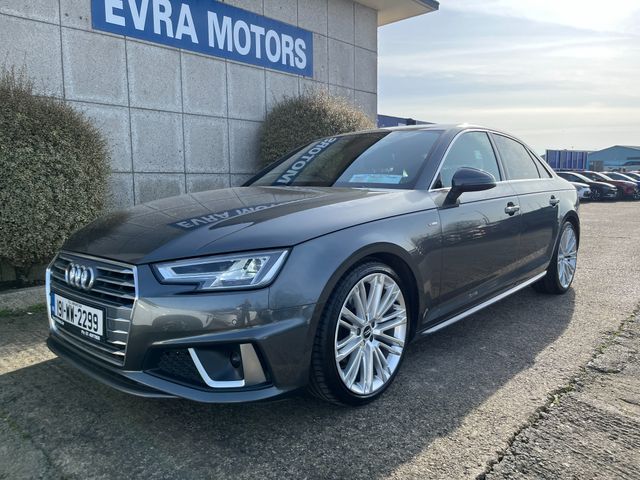 Image for 2019 Audi A4 S-LINE AUTOMATIC 2.0 PETROL 150BHP //SAT NAV//HALF LEATHER HEATED SEATS//CARPLAY//