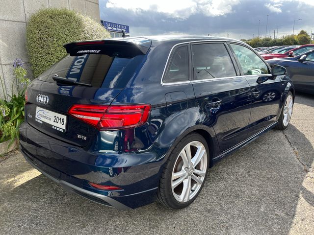 Image for 2018 Audi A3 SB S-LINE AUTOMATIC 1.4 PETROL //HIGH SPEC//REVERSE CAMERA//HEATED SEATS//ADAPTIVE CRUISE CONTROL// 