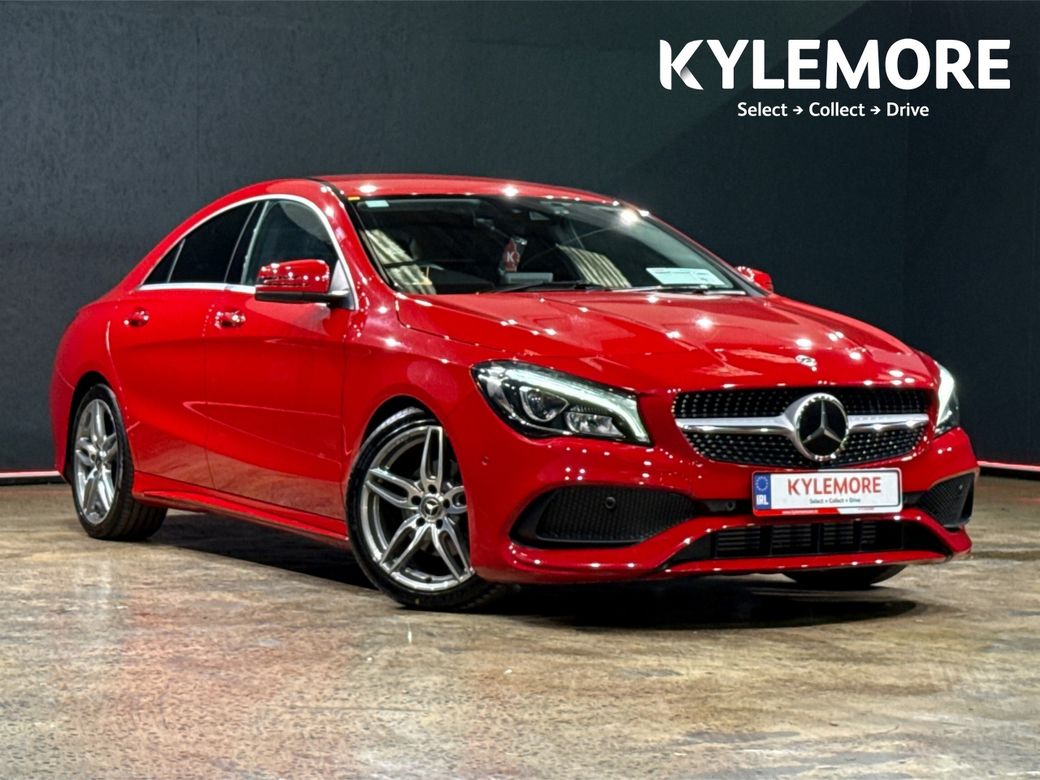 Image for 2017 Mercedes-Benz CLA Class AUTOMATIC 1.6 - AMG STYLE - AMG ALLOY WHEELS - HALF LEATHER HEATED SEATS - CRUISE CONTROL - REAR CAMERA
