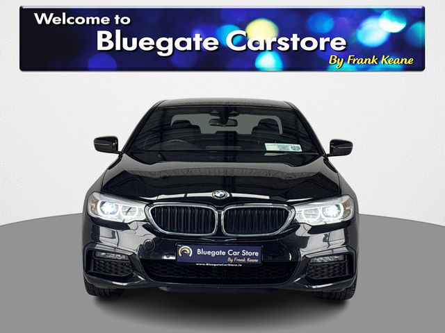 Image for 2020 BMW 5 Series D G30 M SPORT NEW NCT**HARMON KARDON SOUND SYTEM **BLACK LEATHER INTERIOR**FRONT HEATED ELECTRIC SEATS**TOUCH SCREEN INFOTAINMENT**REVERSE CAMERA**APPLE CARPLAY**DUAL CLIMATE CONTROL**DRIVE MODES**