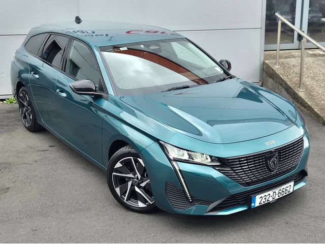 Image for 2023 Peugeot 308 1.2 Petrol Automatic Allure, Estate, 17" Alloys, Camera, Cruise, CarPlay, Bluetooth - First Registered July 2023 - Trade in Price €24, 555