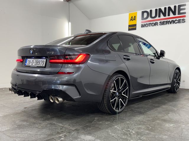 Image for 2021 BMW 3 Series **M-SPORT **292BHP **PRO MODEL **20"DIAMOND CUT ALLOYS **M-PERFORMANCE KIT **QUAD EXIT EXHAUST TIPS **SERVICE HISTORY **DIGITAL DASH **HEATED STEERING WHEEL AND SEATS **FULL LEATHER ELECTRIC