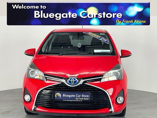 Image for 2016 Toyota Yaris ICON VVT-I CVT 5DR AUTO**MULTIFUNCTIONAL STEERING WHEEL**TOUCH SCREEN MEDIA DISPLAY**CLOTH INTERIOR**AIR CONDITIONING**REVERSE CAMERA**KEYLESS START**FINANCE AVAILABLE**