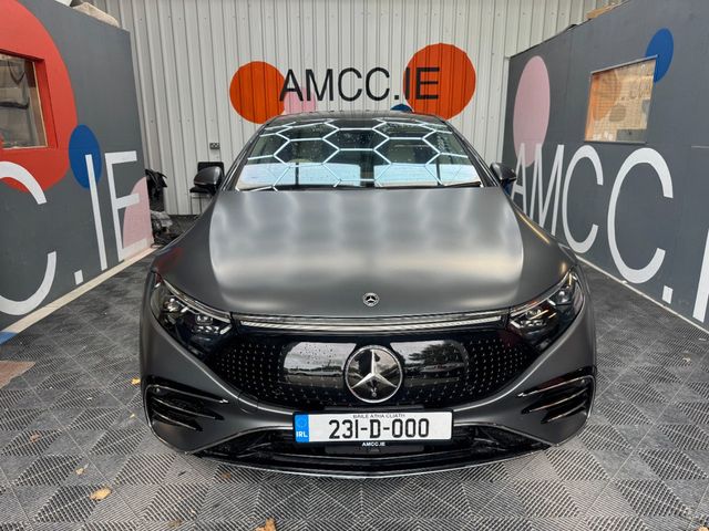 Image for 2023 Mercedes-Benz EQS 2023 MERCEDES-BENZ EQS 450+ AMG LINE AUTOMATIC/ CRUISE CONTROL / PARKING CAMERA / ELECTRIC MEMORY & HEATED SEATS / PADDLE SHIFTERS / PANORAMIC SUNROOF / AMBIENT LIGHTS / APPLE CARPLAY AND MORE