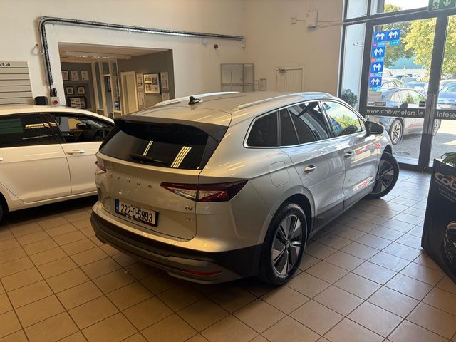 Image for 2022 Skoda Enyaq Fully Electric 80 SOH 95.3% IV 5DR Auto. New NCT 2 Keys, Alloy Wheels, Half Leather, Heated Seats, Reverse Camera, Mirror Link, Folding Rear Seats, Sat Nav, Luggage Cover, MFSW, and more