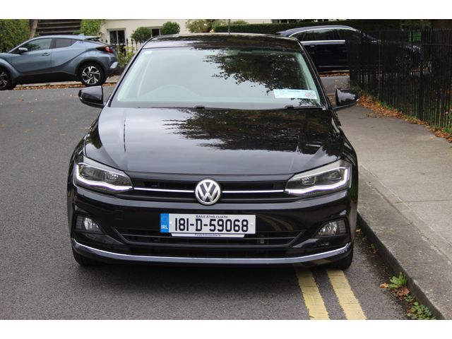 Image for 2018 Volkswagen Polo 1.0 Petrol Black 5DR Auto - Tax 2027 NCT 2028