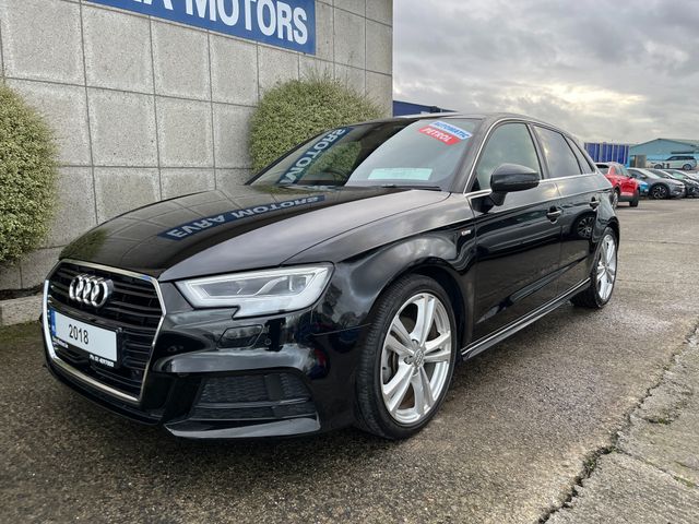 Image for 2018 Audi A3 HATCHBACK S-LINE AUTOMATIC 1.4 PETROL //HIGH SPEC//ADAPTIVE CRUISE CONTROL//ELECTRIC DRIVERS SEAT//HEATED SEATS// 