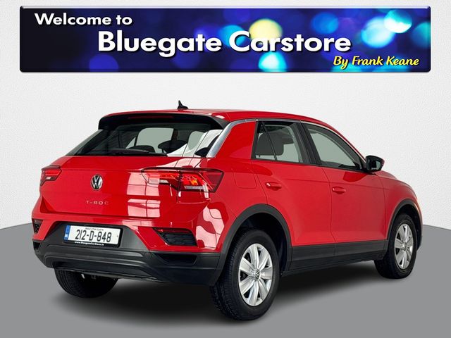 Image for 2021 Volkswagen T-Roc 1.0 TSI MANUAL **FULL BLACK CLOTH INTERIOR**BLUETOOTH AUDIO**ELECTRIC HANDBRAKE**DUAL CLIMATE CONTROL**USB CHARGING PORTS**SEMI DIGITAL DASH**TOUCHSCREEN INFOTAINMENT SCREEN**WING MIRROR INDICATORS**
