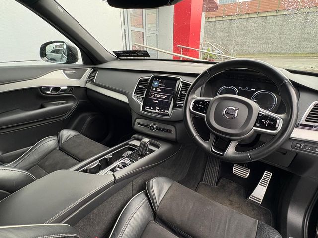 Image for 2021 Volvo XC90 Recharge T8 R Design Plug-In Hybrid AWD (390bhp) Large 7 Seater + 20” Alloys + 1/2 Black Leather Seats - First Reg June in 2021 - Trade in Price €48, 999