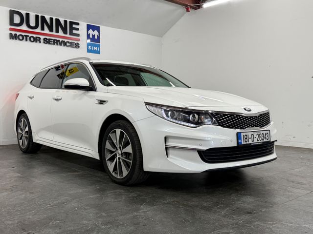 Image for 2018 Kia Optima **SPORTWAGON EX **2 KEYS **LANE ASSIST **APPLE CAR PLAY / ANDROID AUTO RADIO **CRUISE CONTROL **REVERSING CAMERA **PARKING SENSORS **DUAL DIGITAL CLIMATE CONTROL **AUTO START STOP **AUTO HOLD **VOICE