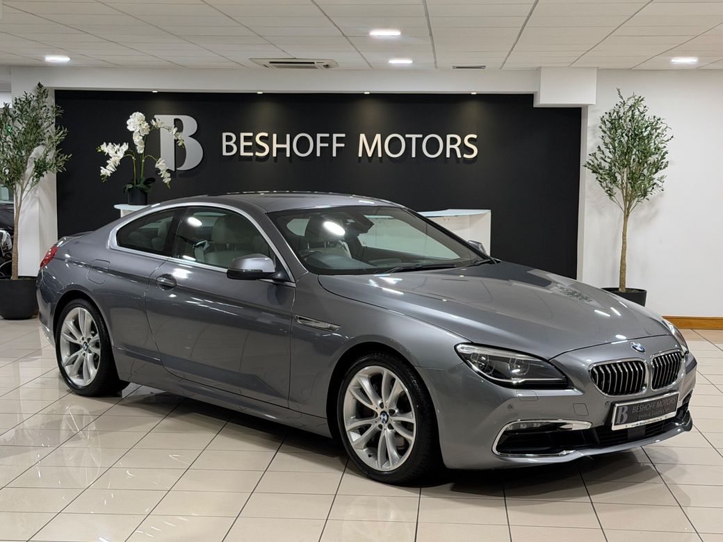 Image for 2015 BMW 6 Series 640d SE COUPE=LOW MILES//CREAM INTERIOR//152 D REG=JUST SERVICED & NCT’D=TAILORED FINANCE PACKAGES AVAILABLE=TRADE IN’S WELCOME 