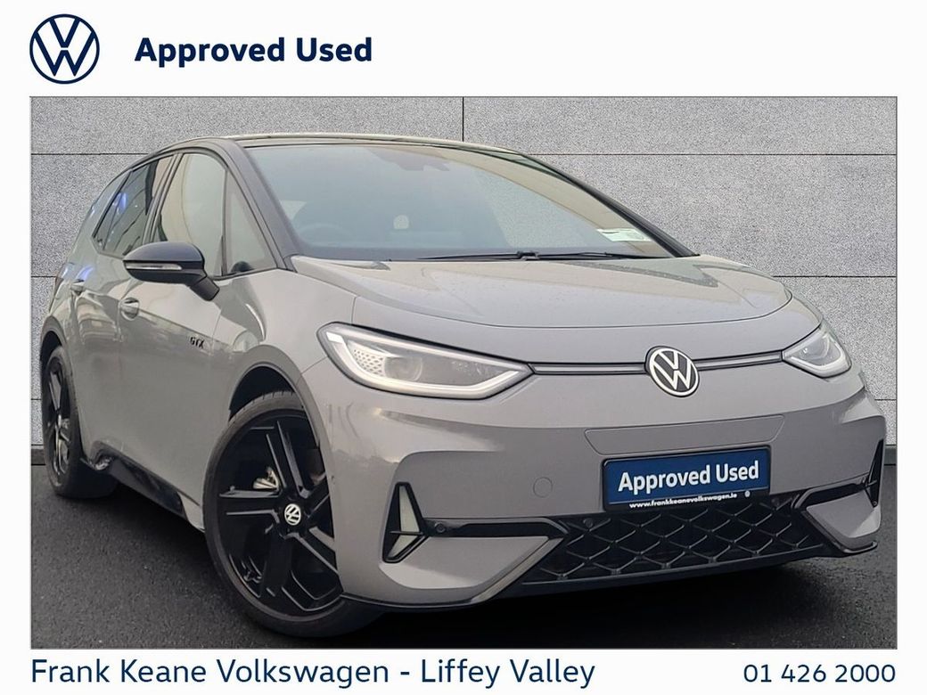 Image for 2025 Volkswagen ID.3 79KWH GTX PERF PLUS *PANORAMIC GLASS ROOF* *BLACK SKAGEN ALLOYS* *HARMON KARDON SPEAKERS* *PCP FINANCE AVAILABLE*