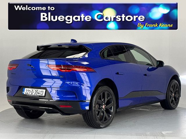 Image for 2022 Jaguar I-Pace EV400 BLACK **PANORMAIC ROOF**MERIDIAN SOUNDSYSTEM**APPLE CAR PLAY**HEATED LEATHER SEATS**ELECTRIC MEMORY SEATS **DIGITAL DASH**REVERSE CAMERA**PARKING SENSORS**TOUCHSCREEN MEDIA**ISOFIX**