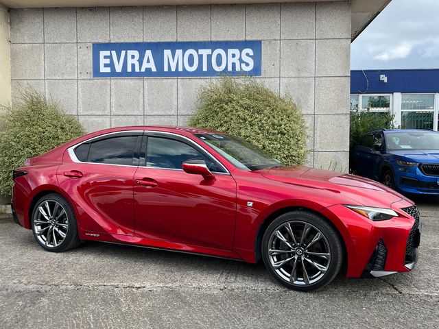 Image for 2020 Lexus IS 300h F-SPORT AUTOMATIC HYBRID 2.5 PETROL //LOW MILES//FULL LEATHER ELECTRIC HEATED SEATS//HEATED STEERING WHEEL//360 PARKING CAMERAS//ADAPTIVE CRUISE CONTROL//KEYLESS ENTRY//