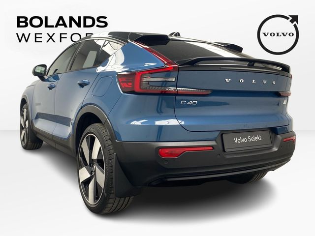Image for 2022 Volvo C40 2 Year Volvo Selekt Warranty Recharge Twin Motor EV 408HP Auto