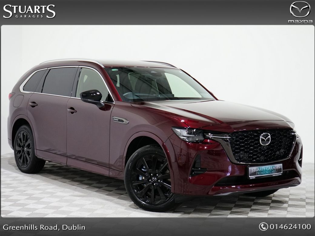 Image for 2026 Mazda CX-80 CX-80 2.5 PHEV 327PS HOMURA PLUS 7 SEATER*DEMO SPECIAL SAVE €6, 385 OFF NEW*ARTISAN RED, BLACK LEATHER SEAT 20 INCH ALLOYS, PANORAMIC SUNROOF, CONVENIENCE & DRIVER ASSISTANCE PACK, 