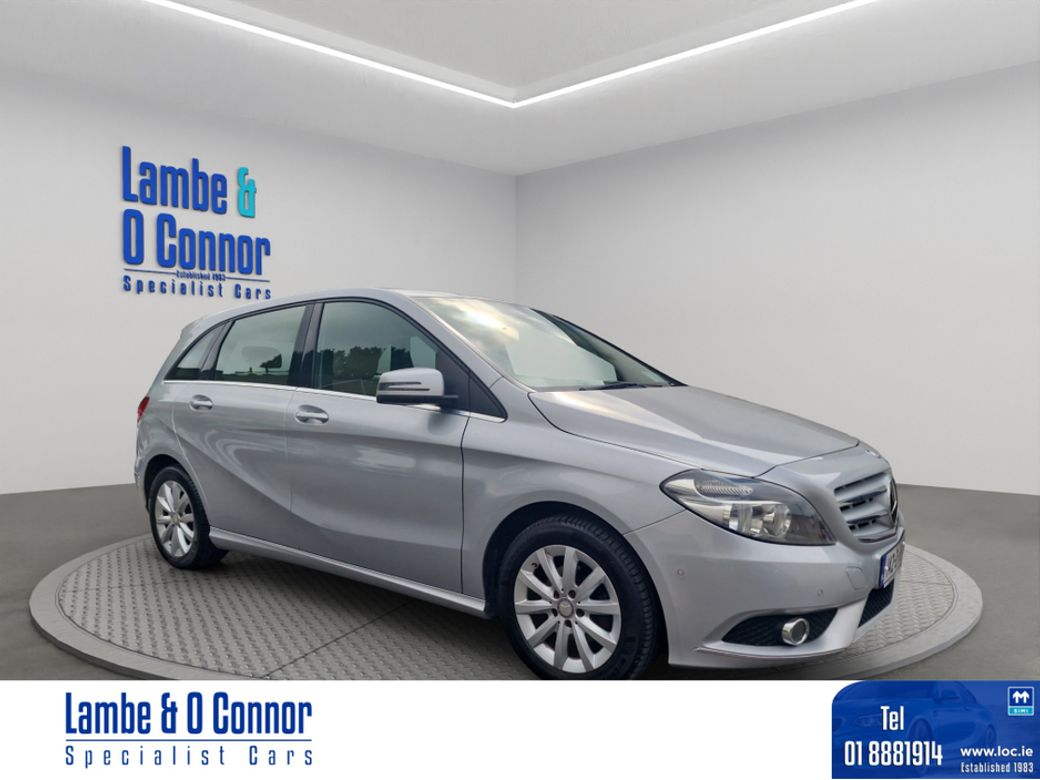Image for 2014 Mercedes-Benz B Class B 180 CDI BLUE EFFICIENCY SE AUTO * SILVER MET / CREAM LEATHER * ALLOYS * VERY LOW MILES * SERVICE HISTORY * BEST AVAILABLE * 