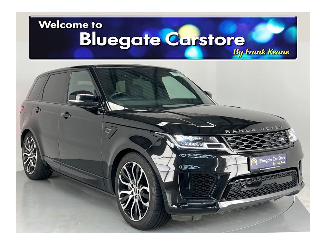 Image for 2022 Land Rover Range Rover Sport UPGRADED ALLOYS PHOTOS TO FOLLOW**HSE SILVR P4**PANORAMIC GLASSROOF**MERIDAN SOUNDSYTEM**BLACK LEATHER INTERIOR**FRONT HEATED ELECTRIC SEATS**TOUCH SCREEN INFOTAINMENT**APPLE CARPLAY**REVERSE CAMERA