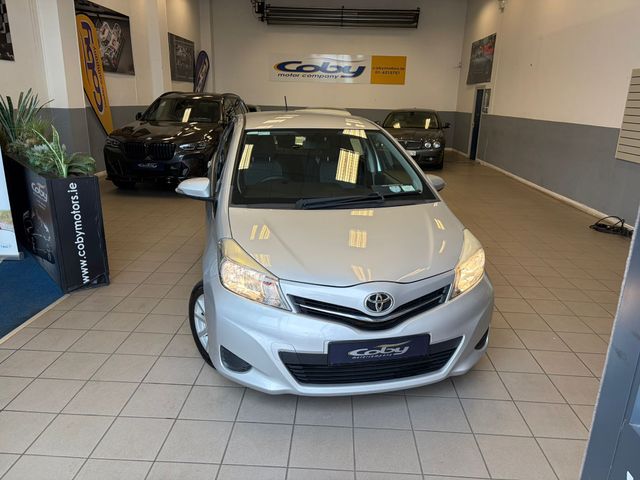Image for 2014 Toyota Yaris 1.0 Luna 4DR Manual, Irish Owned Car With NCT & Tax, Reverse Camera, CD Player, 2 Keys, Air Conditioning, Irish Radio, Service History, Folding Rear Seats, Alloy Wheels, and more.