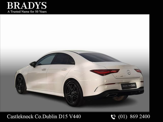 Image for 2025 Mercedes-Benz CLA Class CLA 180 Coupe AMG Line Plus--Night Package, Ambient Lighting