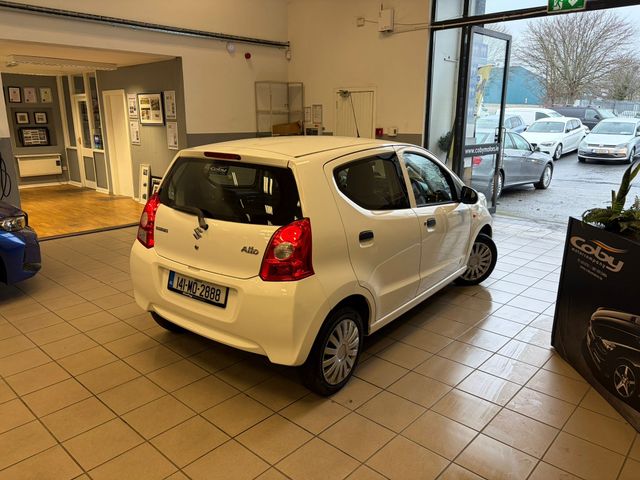 Image for 2014 Suzuki Alto 1.0 SZ 5DR Manual. Irish Owned Car With NCT, CD Player, 2 Keys, Air Conditioning, Irish Radio, Service History, Folding Rear Seats, Steel Cap Wheels, and more.