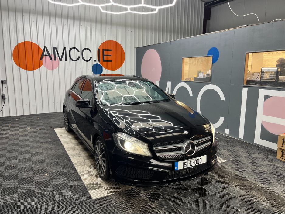 Image for 2015 Mercedes-Benz A Class €14950! 2015 MERCEDES-BENZ A-CLASS AUTOMATIC A180 AMG-LINE 1.6 PETROL / 102K KMS / ADAPTIVE CRUISE CONTROL, REVERSE CAMERA & MORE