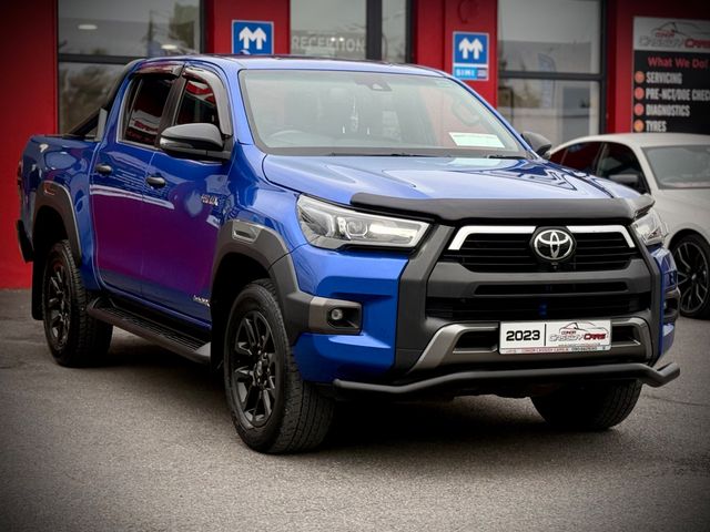 Image for 2023 Toyota Hilux 2.8 INVINCIBLE-X 4WD D-4D // NEBULA BLUE // LOW MILEAGE // HIGH SPEC // VAT INVOICE // 