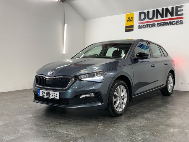 Image for 2019 Skoda Scala **MULTI FUNCTION STEERING WHEEL **TOUCHSCREEN RADIO **APPLE CAR PLAY / ANDROID AUTO **ADAPTIVE CRUISE CONTROL **AUTO START STOP **REVERSING SENSORS **SAT NAV **AUTO LIGHTS **BLACK FABRIC SEATS **ELECT