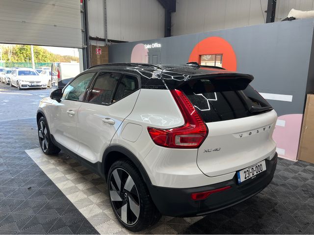 Image for 2023 Volvo XC40 €36950 2023 VOLVO XC40 RECHARGE ULTIMATE SINGLE MOTOR AUTOMATIC / CRUISE CONTROL / 360° CAMERA / ELECTRIC MEMORY & HEATED SEATS / HEATED STEERING WHEEL / PANORAMIC SUNROOF / APPLE CARPLAY