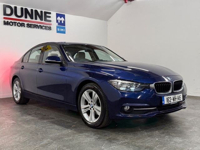 Image for 2016 BMW 3 Series **316D **SPORT ** AUTO **17'' POLISHED SILVER **MULTIPLE SERVIVE HISTORY **CREAM LEATHER INTERIOR **HEATED SEATS **MULTI FUNCTION STEERING WHEEL **MULTI DRIVE MODE **PUSH START **AUTO START STOP **