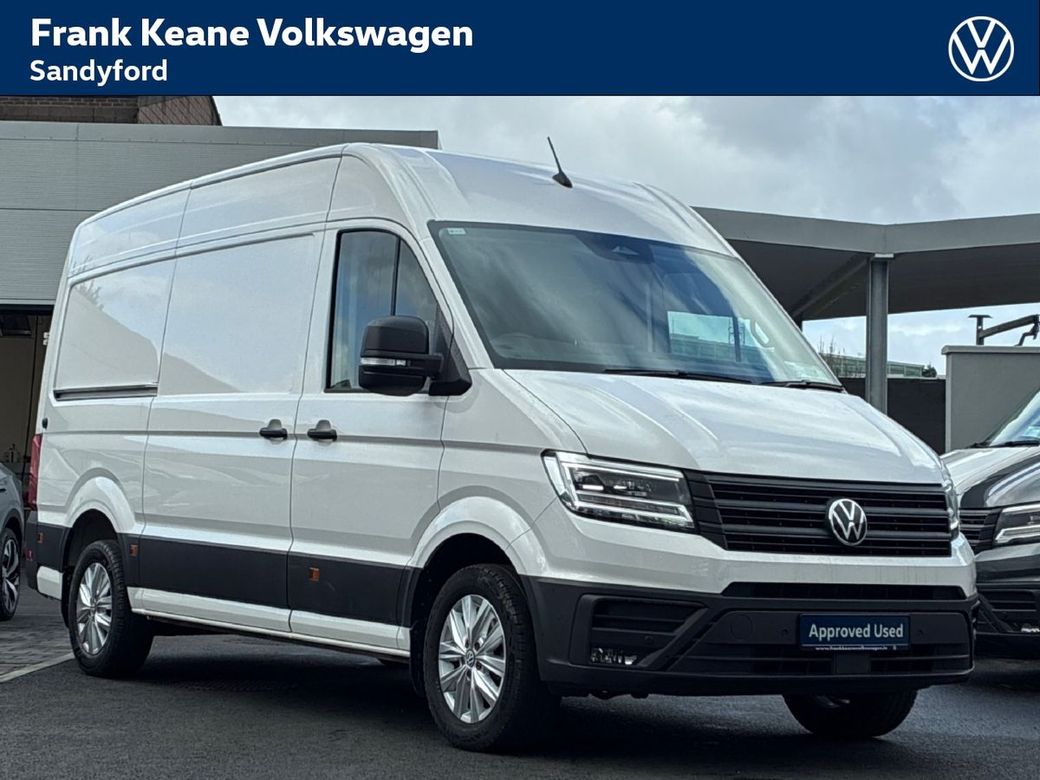 Image for 2025 Volkswagen Crafter HIGHLINE AUTO HIGH ROOF 30 MWB 140BHP *DEMO MODEL* *17" ALLOYS* *TWIN SLIDING DOORS* *LED HEADLIGHTS* *ERGOACTIVE SUSPENDED SEAT* *HEATED FRONT SEATS* *APPLE CARPLAY/ANDROID AUTO* *REAR VIEW CAMERA*