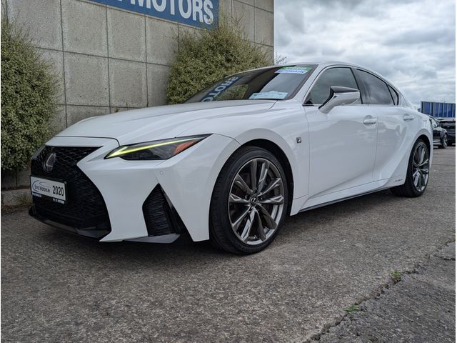 Image for 2020 Lexus IS 300h F SPORTS HYBRID AUTOMATIC 2.5 PETROL //HIGH SPEC//FULL RED LEATHER ELECTRIC HEATED/COOLED SEATS//HEATED STEERING WHEEL//SUN ROOF//ADAPTIVE CRUISE CONTROL//KEYLESS ENTRY//