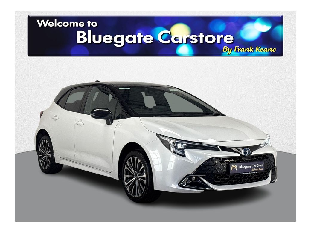 Image for 2024 Toyota Corolla HB LUNA SPORT **FULL BLACK HALF LEATHER INTERIOR**HEATED FRONT SEATS**BLUETOOTH**FULL DIGITAL DISPLAY**WIRELESS PHONE CHARGING**ELECTRIC HANDBRAKE**AUTOHOLD**LEATHER DASHBOARD**A/C**