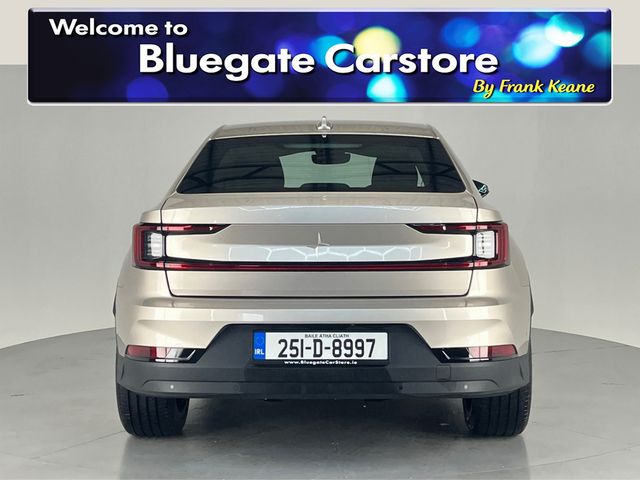 Image for 2025 Polestar 2 SRSM 231HP 69KWH**MANUFACTURERS WARRANTY*HEATED MEMORY SEATS**FRONT & REAR PARKING SENSORS**360 DEGREE REVERSING CAMERA**ADAPTIVE CRUSIE CONTROL**LANE ASSIST**COLLISION DETECTION**APPLE CARPLAY**