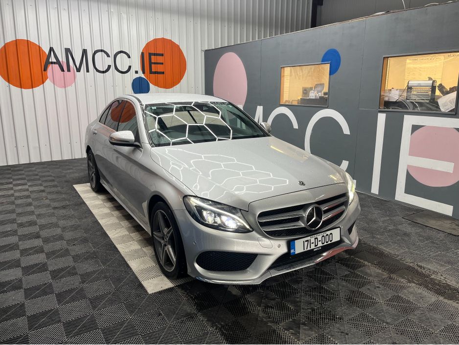 Image for 2017 Mercedes-Benz C Class €21950! 2017 MERCEDES-BENZ C-CLASS 220D AUTOMATIC AMG-LINE 2.2L DIESEL / 65K KMS / ADAPTIVE CRUISE CONTROL, REVERSE CAMERA, HEATED SEATS & MORE